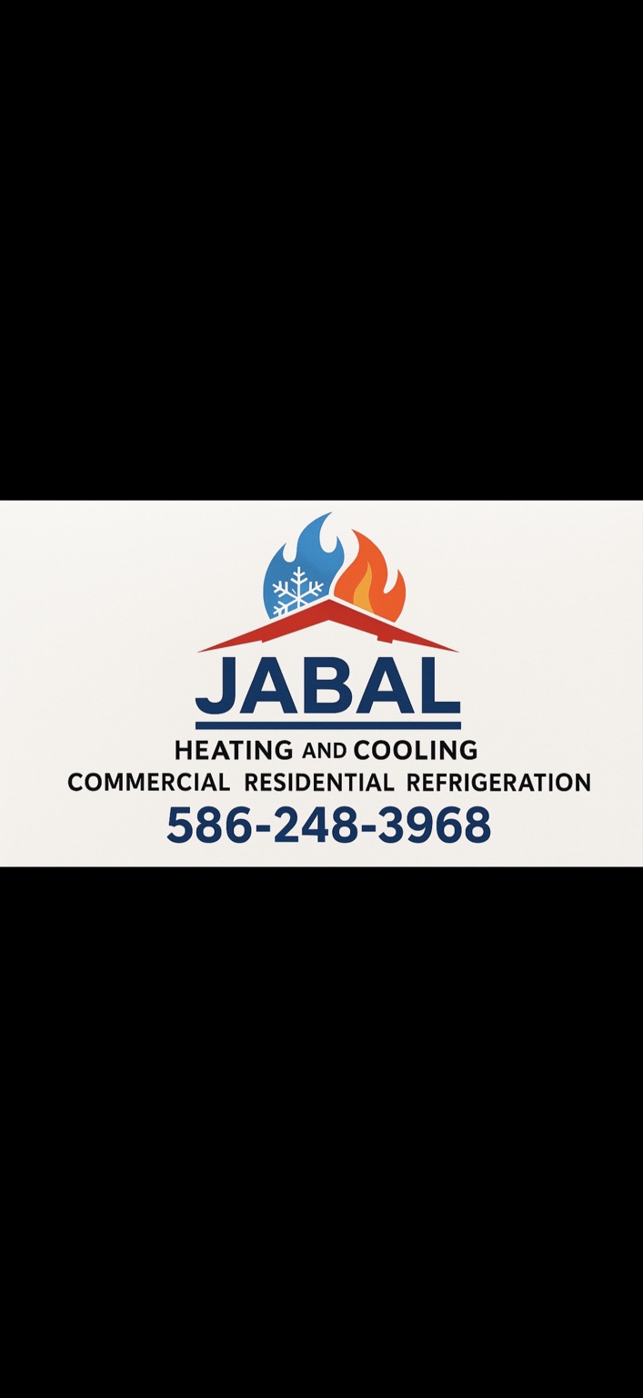 Jabal Heating and Cooling — commercial, residential, refrigeration — 586-248-3968